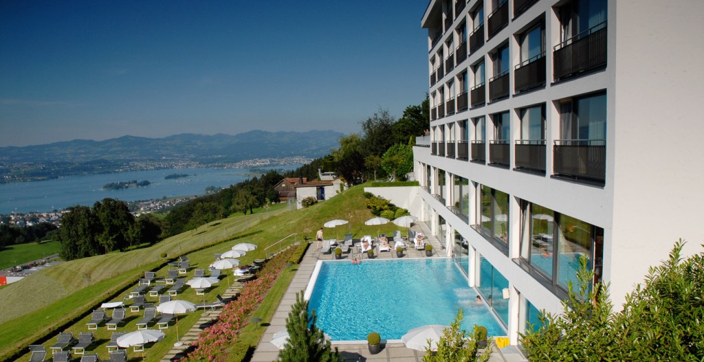 Hotel Panorama Resort / Spa über dem Zürichsee